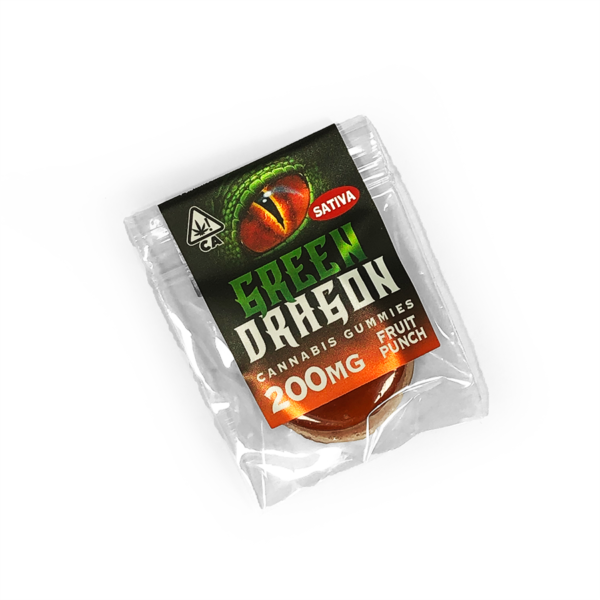 Green Dragon 'Fruit Punch' Sativa Gummy