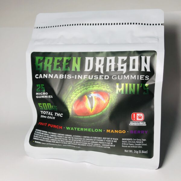 Green Dragon 'Minis' Gummies