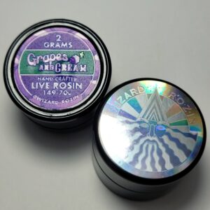 Wizard Rozin 'Grapes & Cream' Live Rosin 149-70u