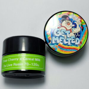 Get Melted 'Trop Cherry x Cereal Milk' Live Rosin 70-120u