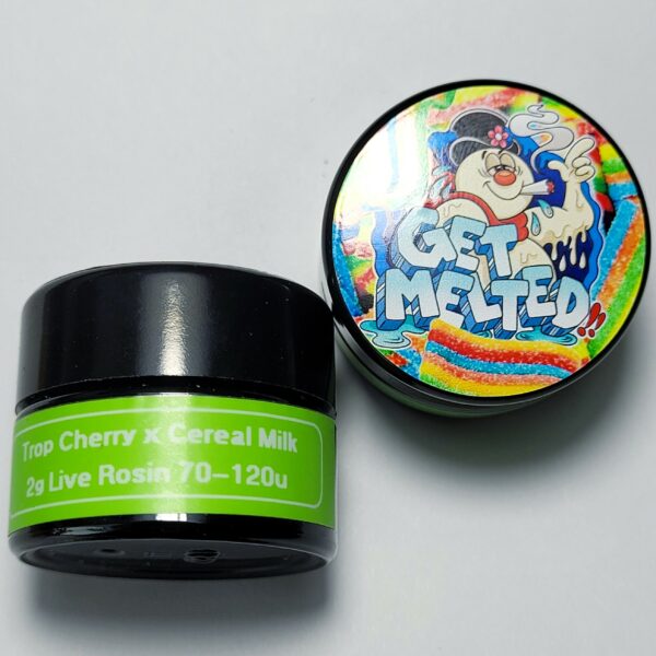 Get Melted 'Trop Cherry x Cereal Milk' Live Rosin 70-120u