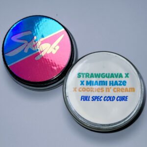 Skigh by Real Cannabis Chris 'Strawguava x Miami Haze x Cookies N' Cream' Full Spectrum Cold Cure Live Rosin