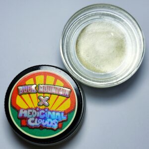 Medicinal Clouds + Buck Mountain 'Sour Diesel' Fresh Press Live Rosin