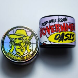 Skrilly The Kid + Rising Trichomes 'Government Oasis' Cold Cure Live Rosin 70-120u