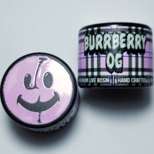 Skrilly The Kid 'Burrberry OG' Cold Cure Live Rosin 90-120u