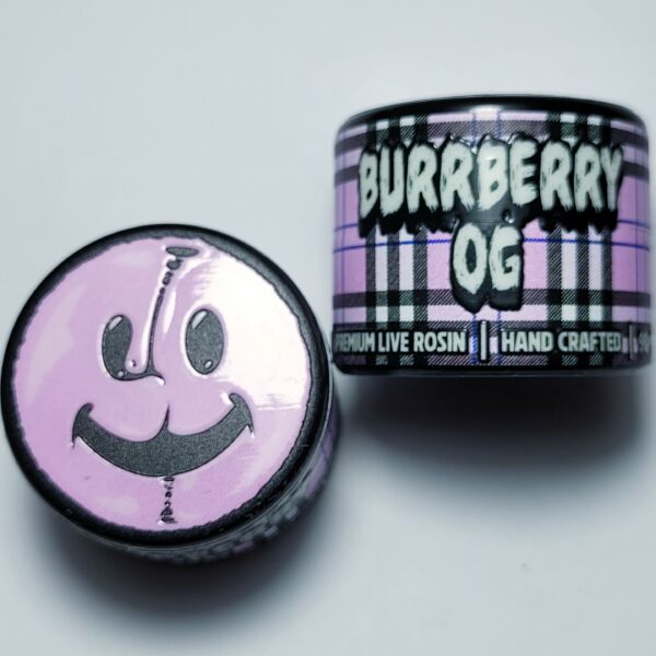 Skrilly The Kid 'Burrberry OG' Cold Cure Live Rosin 90-120u