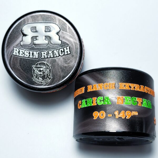 Resin Ranch + Skrilly The Kid 'Carica Nectar' Cold Cure Live Rosin 90-149u