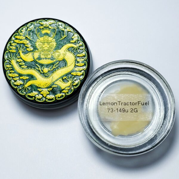 steadykushin' 'Lemon Tractor Fuel' Cold Cure Live Rosin 73-149u
