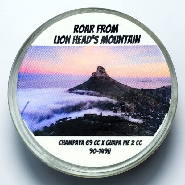 Real Cannabis Chris 'Roar From Lion's Head Mountain' Cold Cure Live Rosin 90-149u