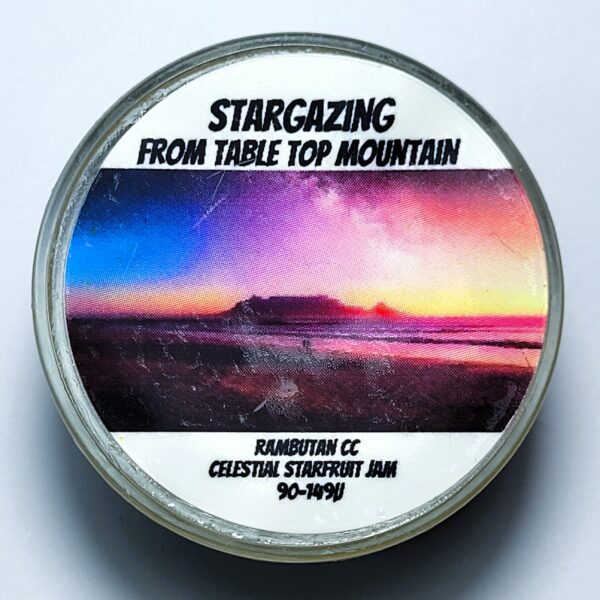Real Cannabis Chris 'Stargazing From Table Mountain' Cold Cure + Jam Thumbprint 90-149u
