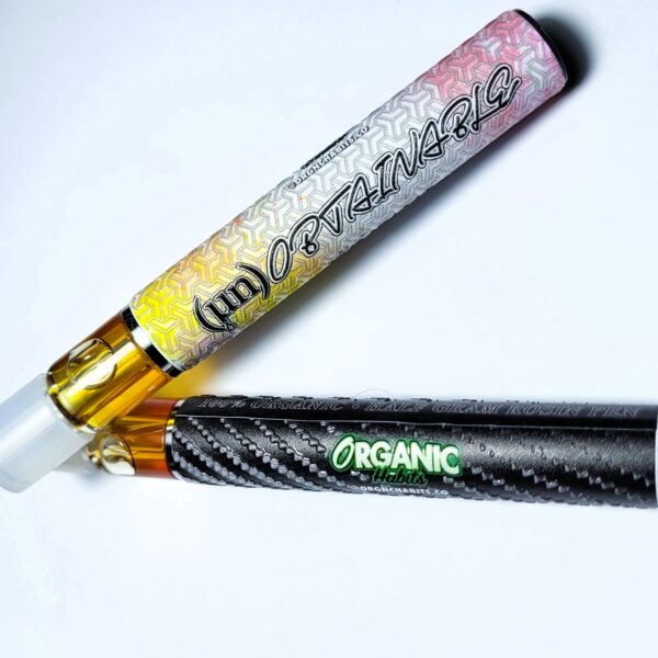 Organic Habits x Unobtainable Live Rosin Disposables