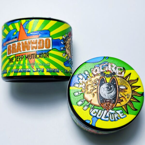 Resin Culture Hash Club 'Brawndo' Cold Cure Live Rosin 73-159u