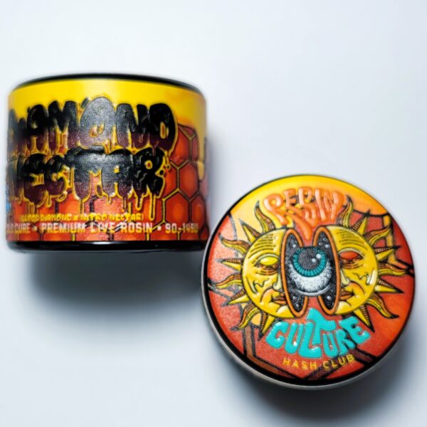 Resin Culture Hash Club 'Diamond Nectar' Cold Cure Live Rosin 90-149u
