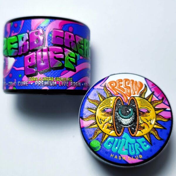 Resin Culture Hash Club 'Zerb Cream Puff' Cold Cure Live Rosin 90-149u