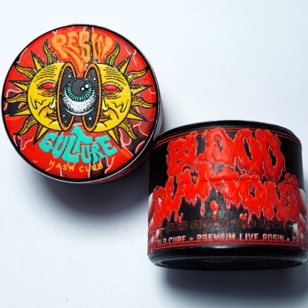 Resin Culture Hash Club 'Blood Diamond' Cold Cure Live Rosin 73-159u