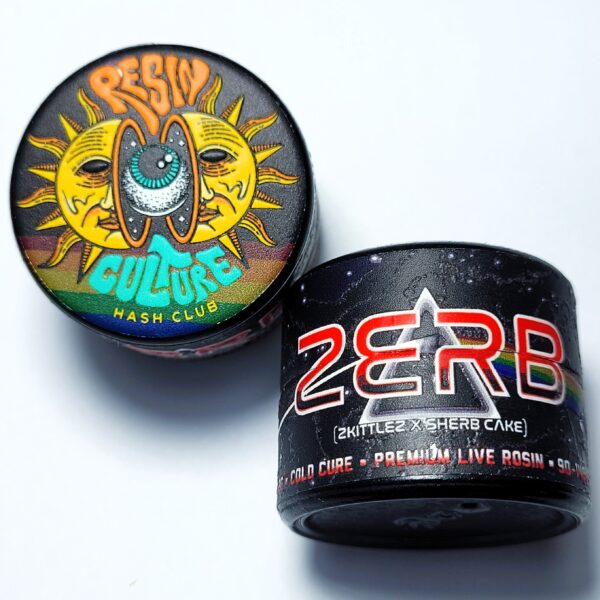 Resin Culture Hash Club 'Zerb' Cold Cure Live Rosin 90-149u