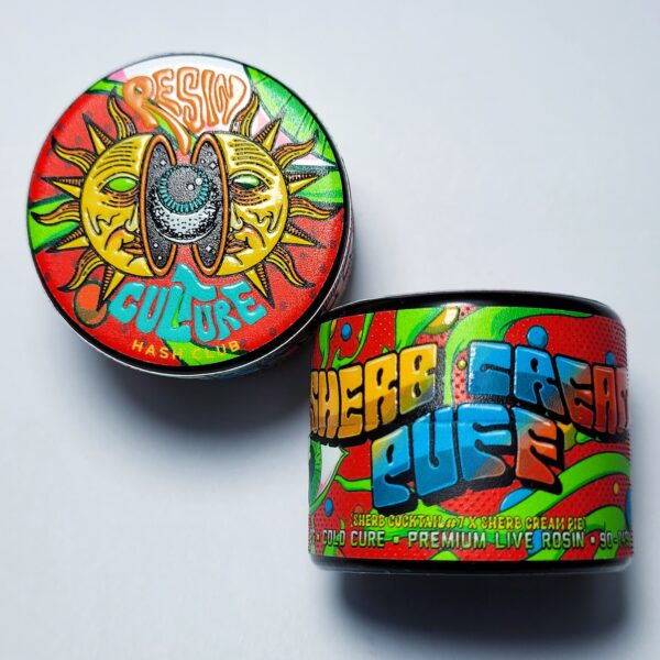 Resin Culture Hash Club 'Sherb Cream Puff' Cold Cure Live Rosin 90-149u