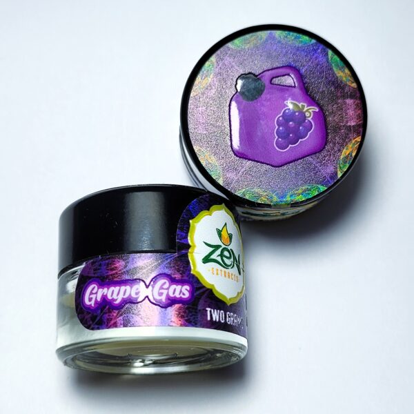 Zen Extracts 'Grape Gas' Cold Cure Live Rosin 70-120u