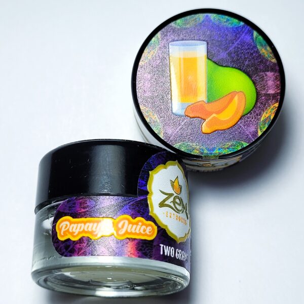 Zen Extracts 'Papaya Juice' Cold Cure Live Rosin 70-120u