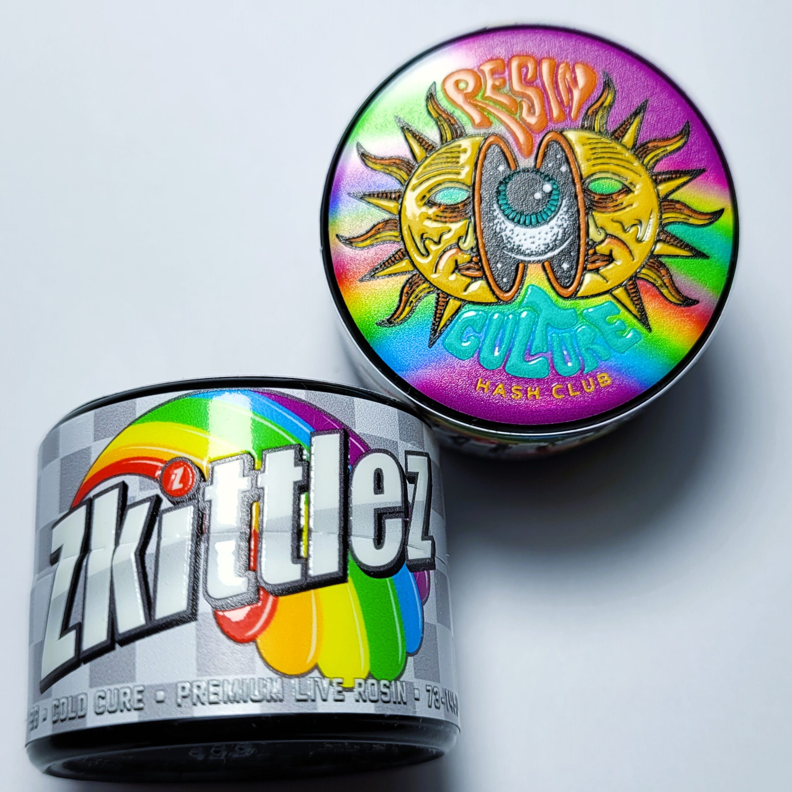 Resin Culture Hash Club 'Zkittlez' Cold Cure Live Rosin 73-149u