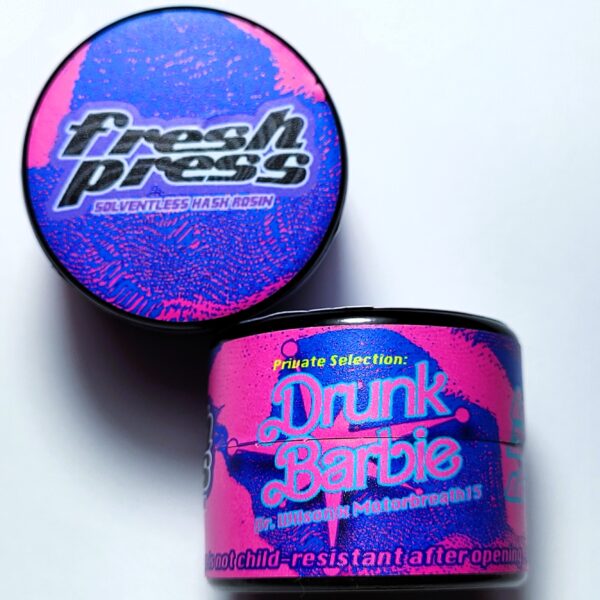 Fresh Press 'Drunk Barbie' Fresh Press Live Rosin 149-70u