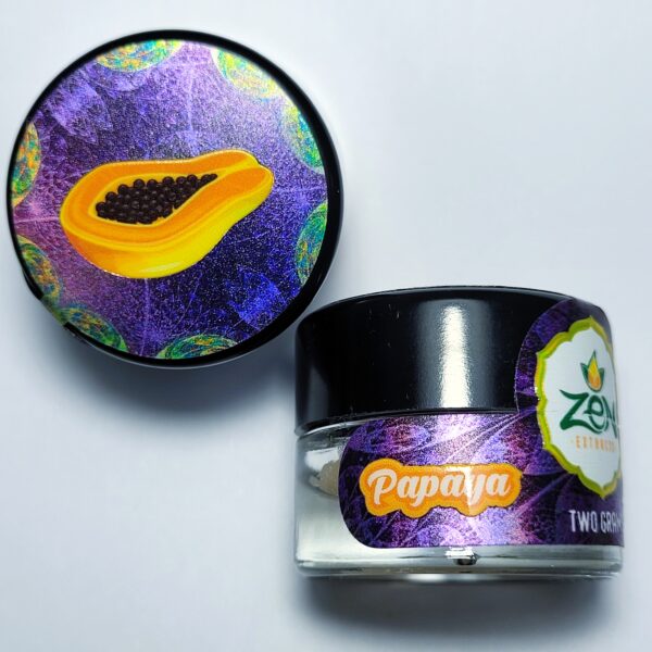 Zen Extracts 'Papaya' Cold Cure Live Rosin 70-120u