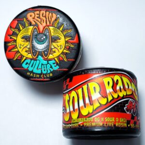 Resin Culture Hash Club 'Sour Rado' Cold Cure Live Rosin 90-149u
