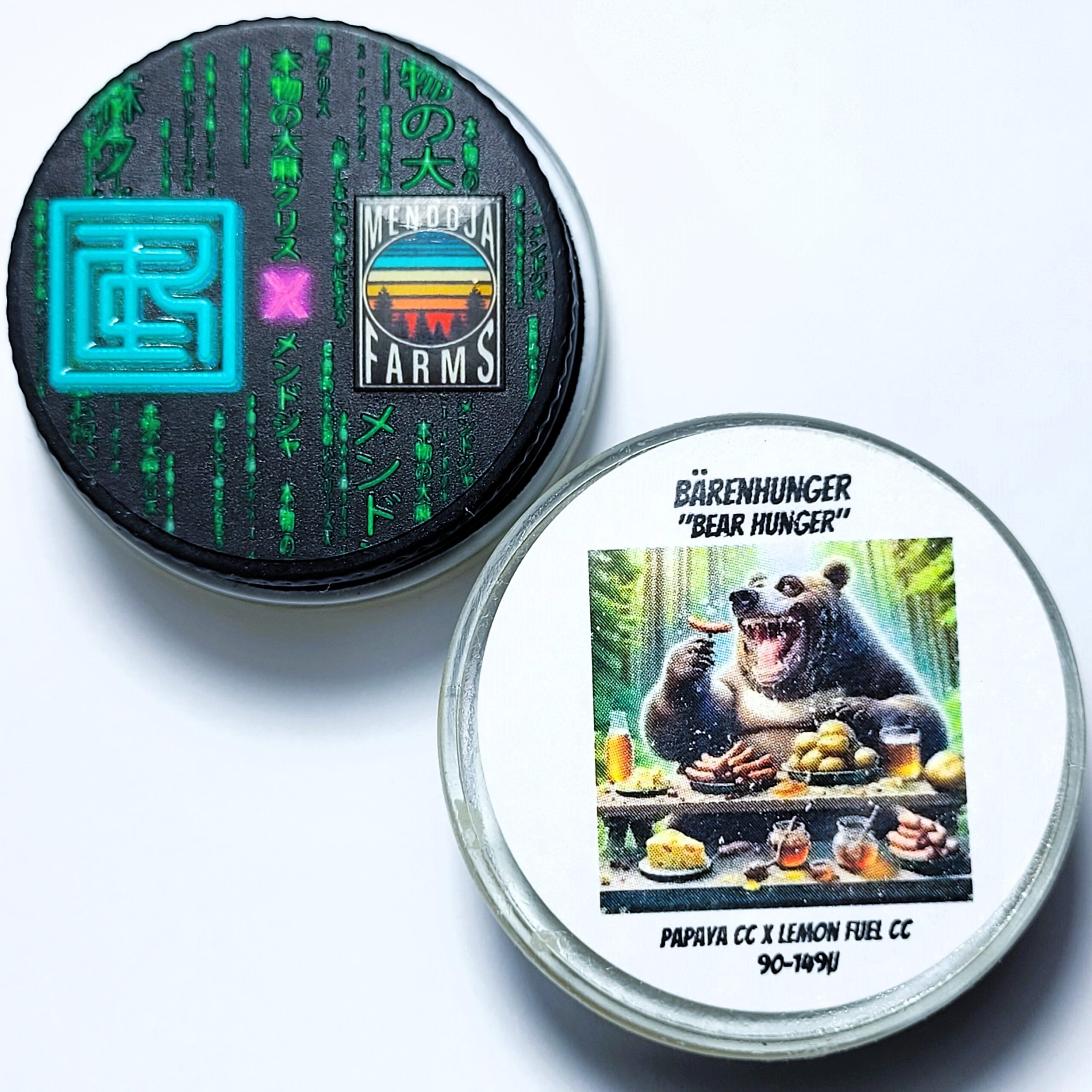 Real Cannabis Chris x Mendoja Farms 'Barenhunger' Cold Cure Live Rosin 90-149u