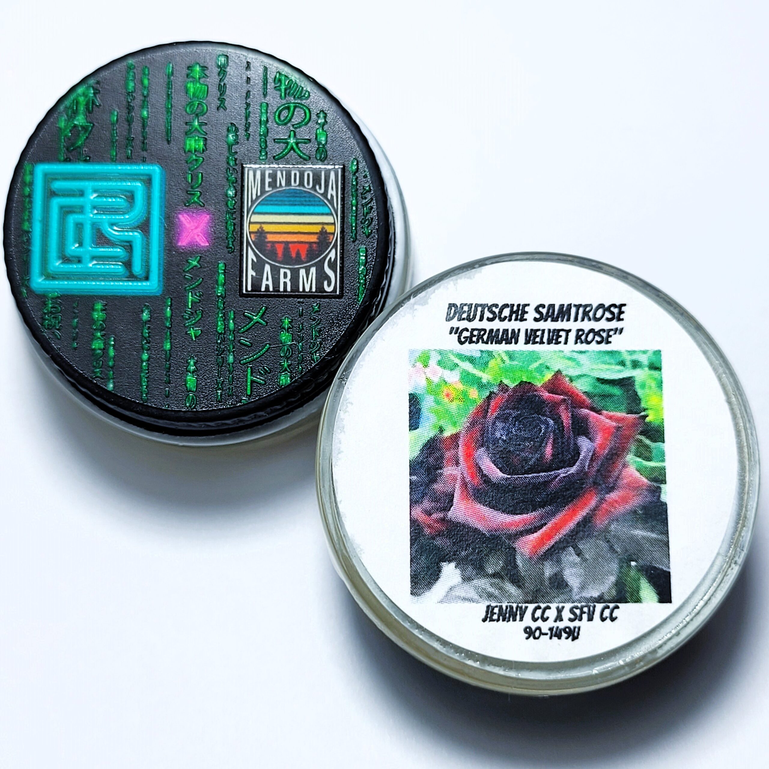 Real Cannabis Chris x Mendoja Farms 'Deutsche Samtrose' Cold Cure Live Rosin 90-149u