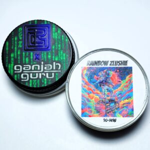 Real Cannabis Chris x Ganjah Guru 'Rainbow Zlushie' Cold Cure Live Rosin 90-149u