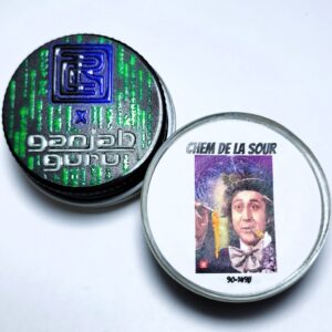 Real Cannabis Chris x Ganjah Guru 'Chem de la Sour' Cold Cure Live Rosin 90-149u