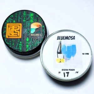 Real Cannabis Chris x Willard's Farms 'Bluemosa' LE Reserva Privada Cold Cure Live Rosin 90-149u