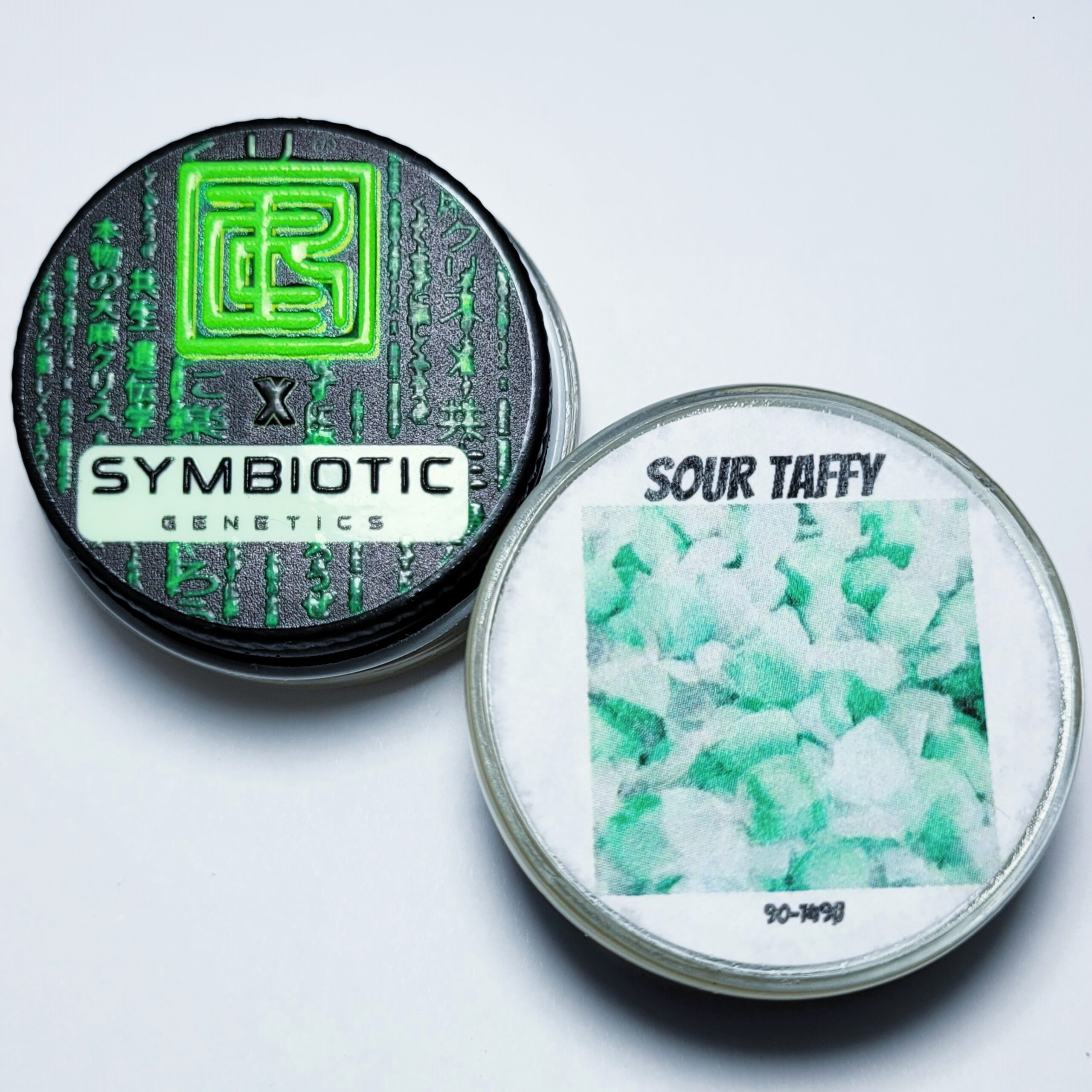 Real Cannabis Chris x Symbiotic Genetics 'Sour Taffy' Cold Cure Live Rosin 90-149u