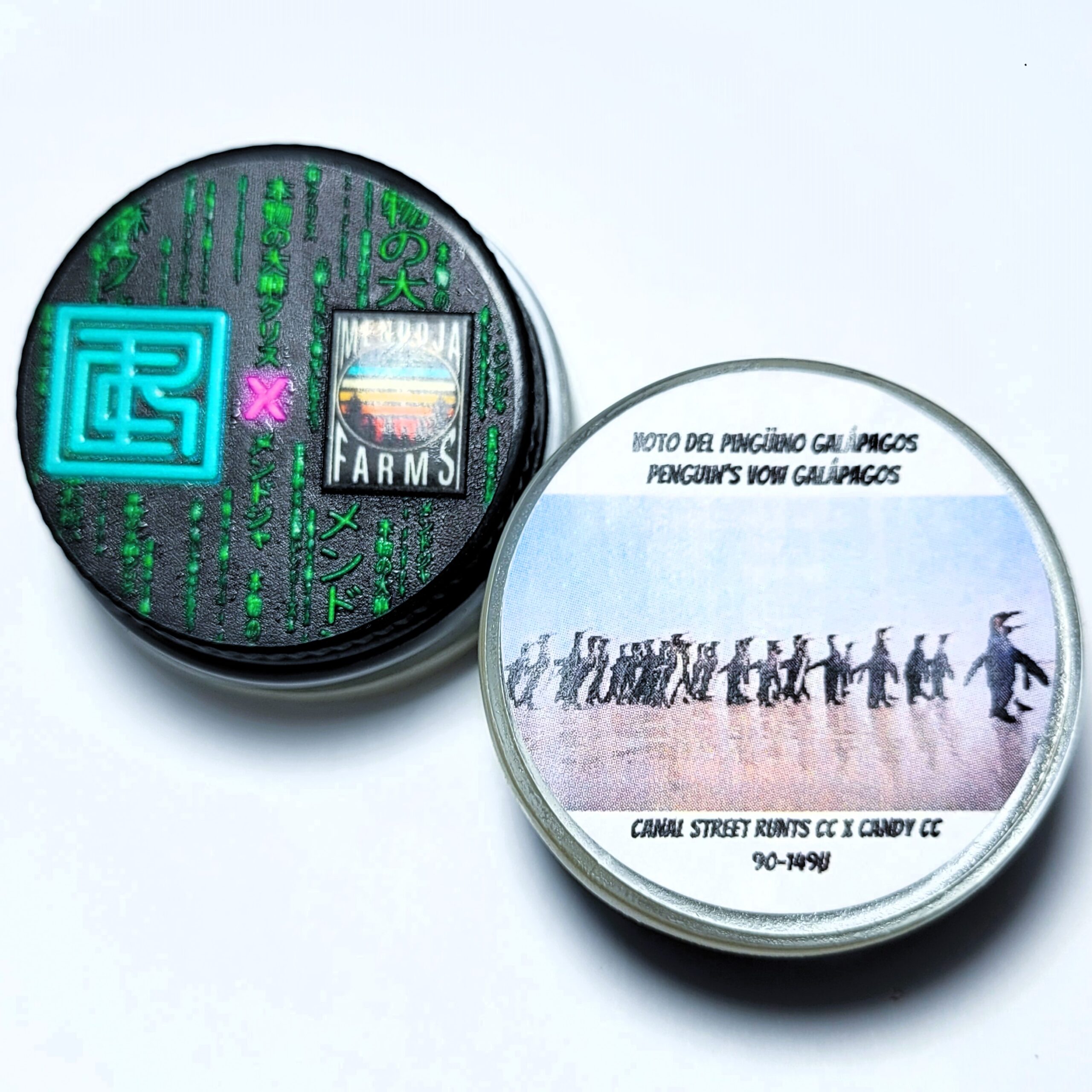 Real Cannabis Chris x Mendoja Farms 'Penguin's Vow Galápagos' Cold Cure Live Rosin 90-149u