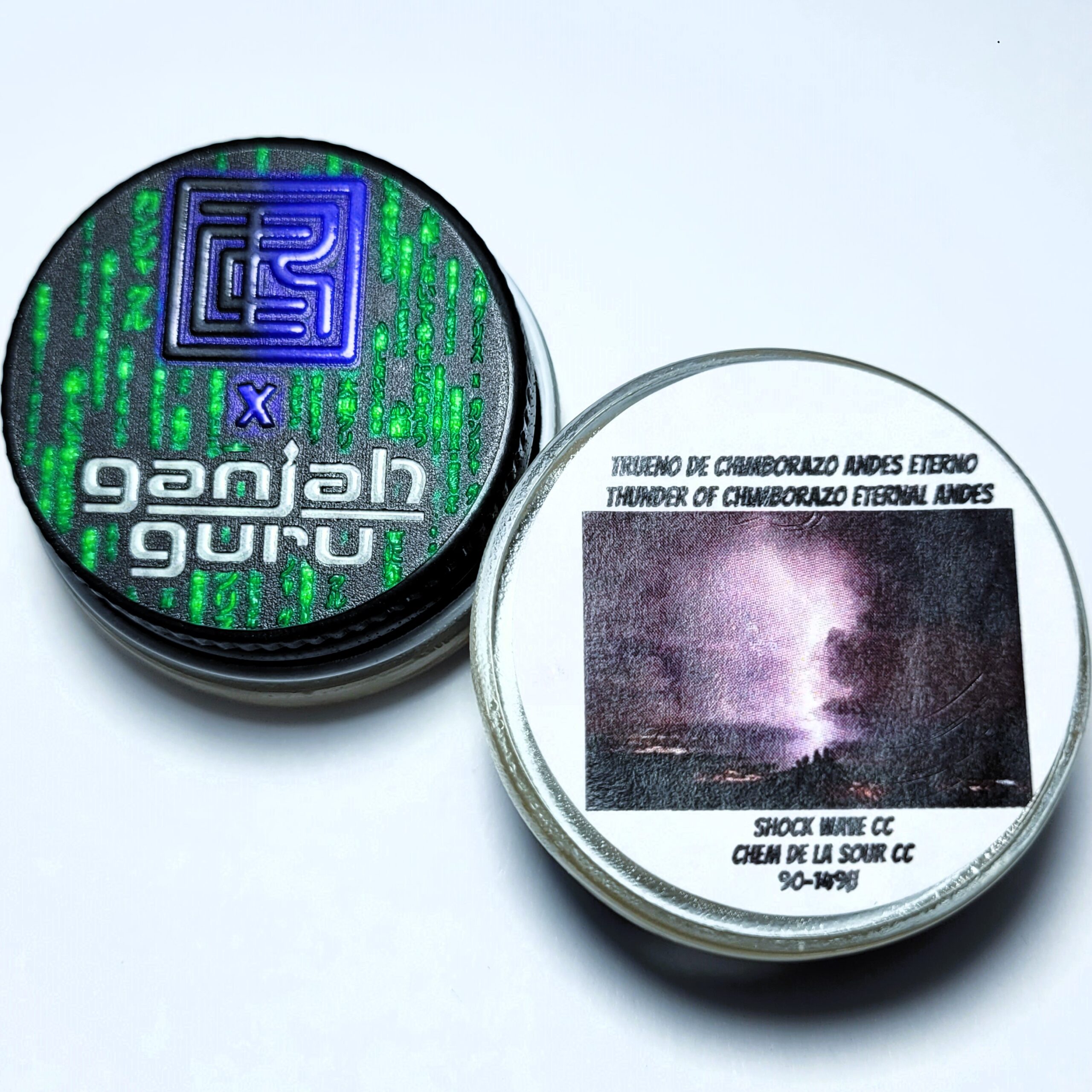 Real Cannabis Chris x Ganjah Guru 'Thunder of Chimborazo Eternal Andes' Cold Cure Live Rosin 90-149u