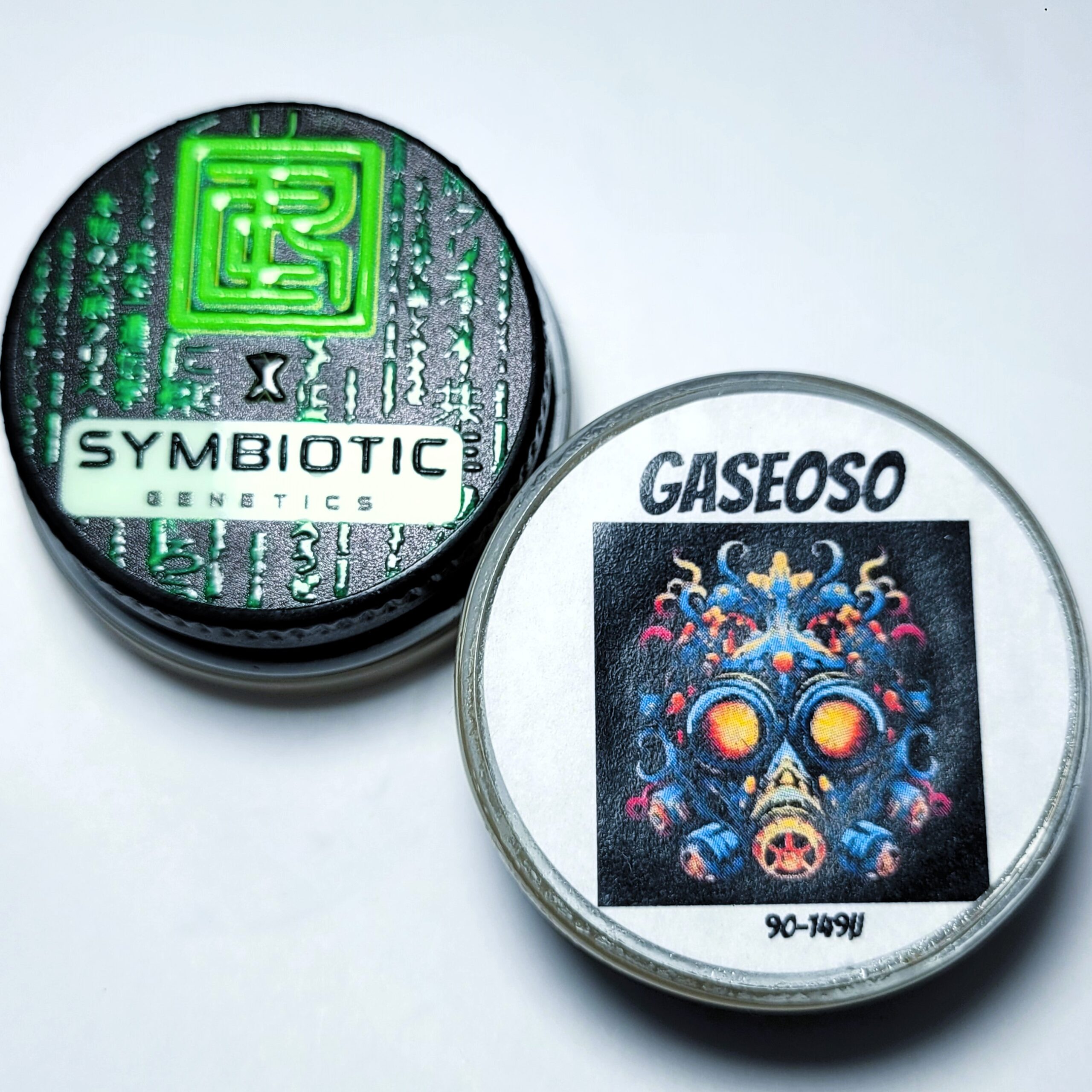 Real Cannabis Chris x Symbiotic Genetics 'Gaseoso' Cold Cure Live Rosin 90-149u