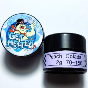 Get Melted 'Peach Colada' Live Rosin 70-150u