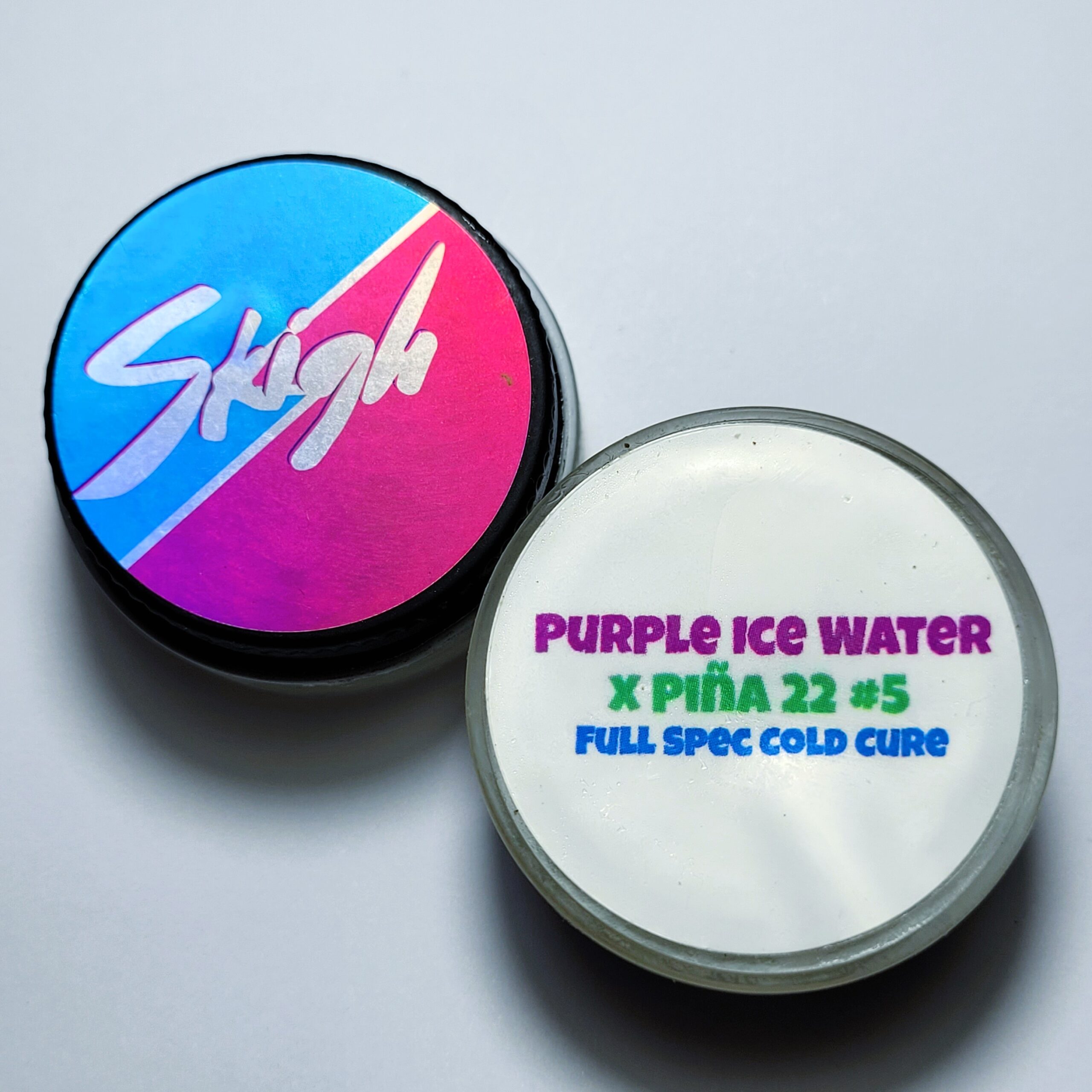 Skigh by Real Cannabis Chris 'Purple Ice Water x Piña 22 #5' Single Source Full Spectrum Cold Cure Live Rosin