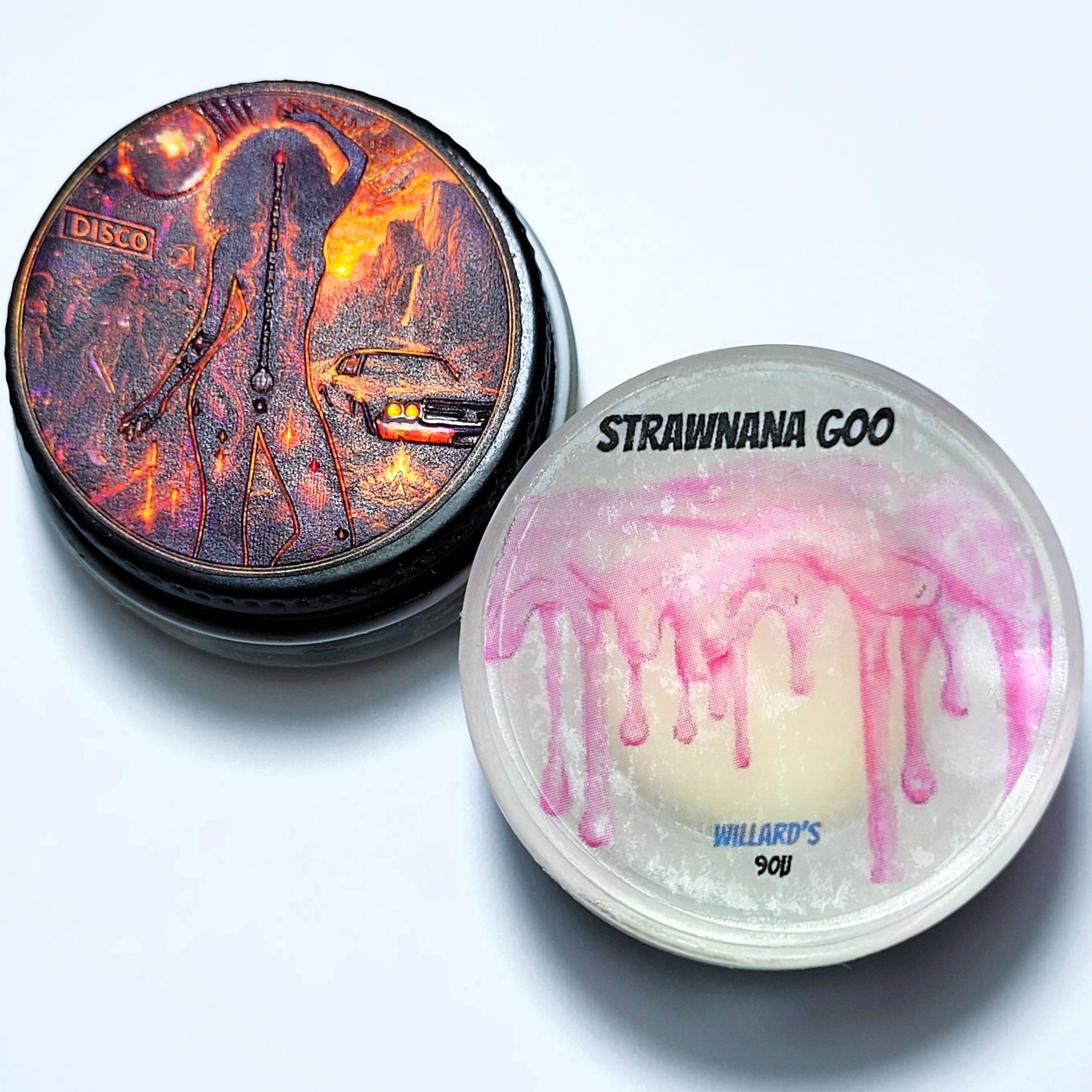 Real Cannabis Chris 'Strawnana Goo' Full Melt Ice Water Hash 90u