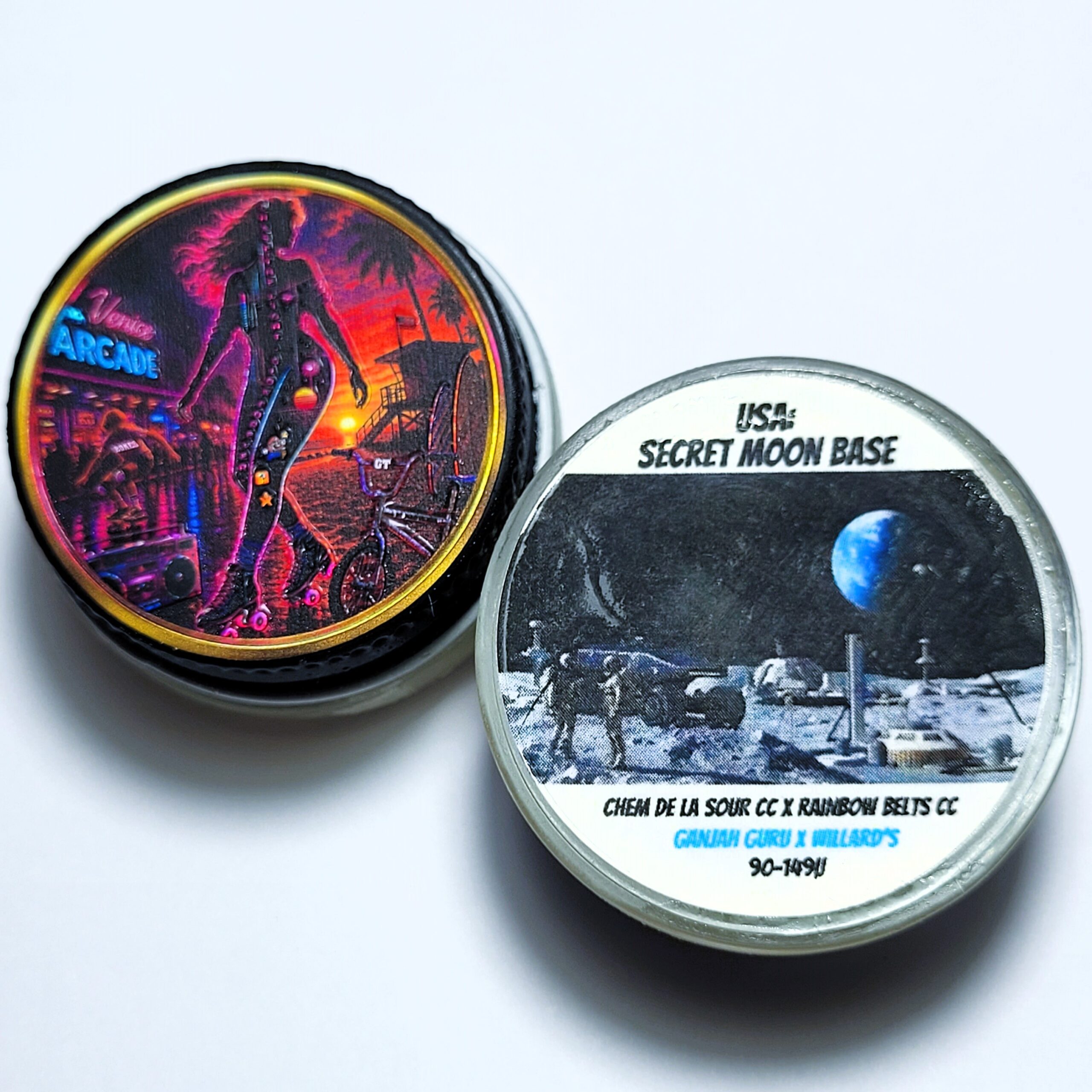 Real Cannabis Chris 'USA: Secret Moon Base' Cold Cure Live Rosin 90-149u