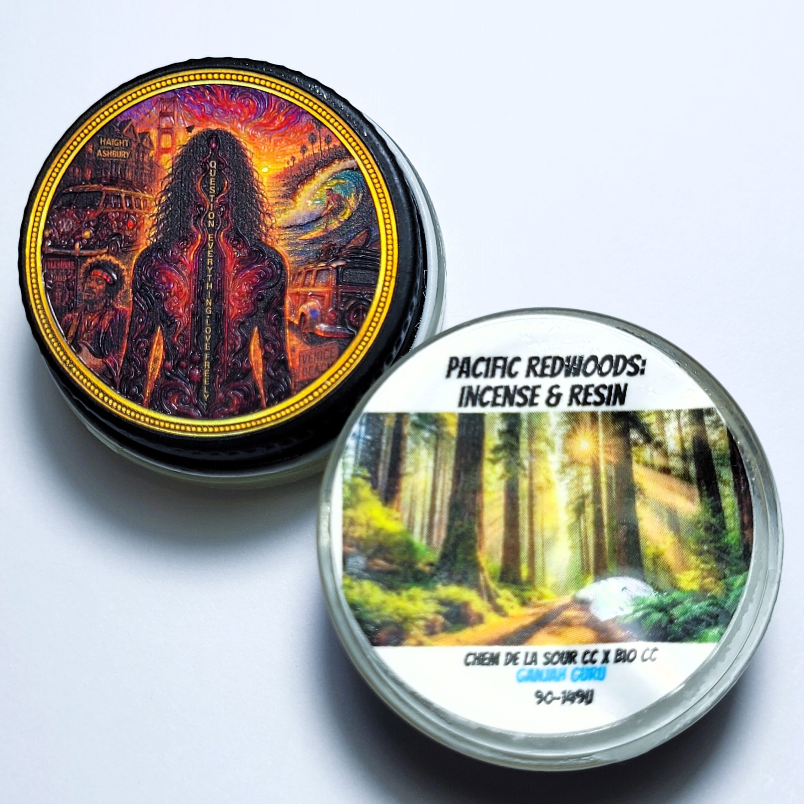Real Cannabis Chris 'Pacific Redwoods: Incense and Resin' Cold Cure Live Rosin 90-149u