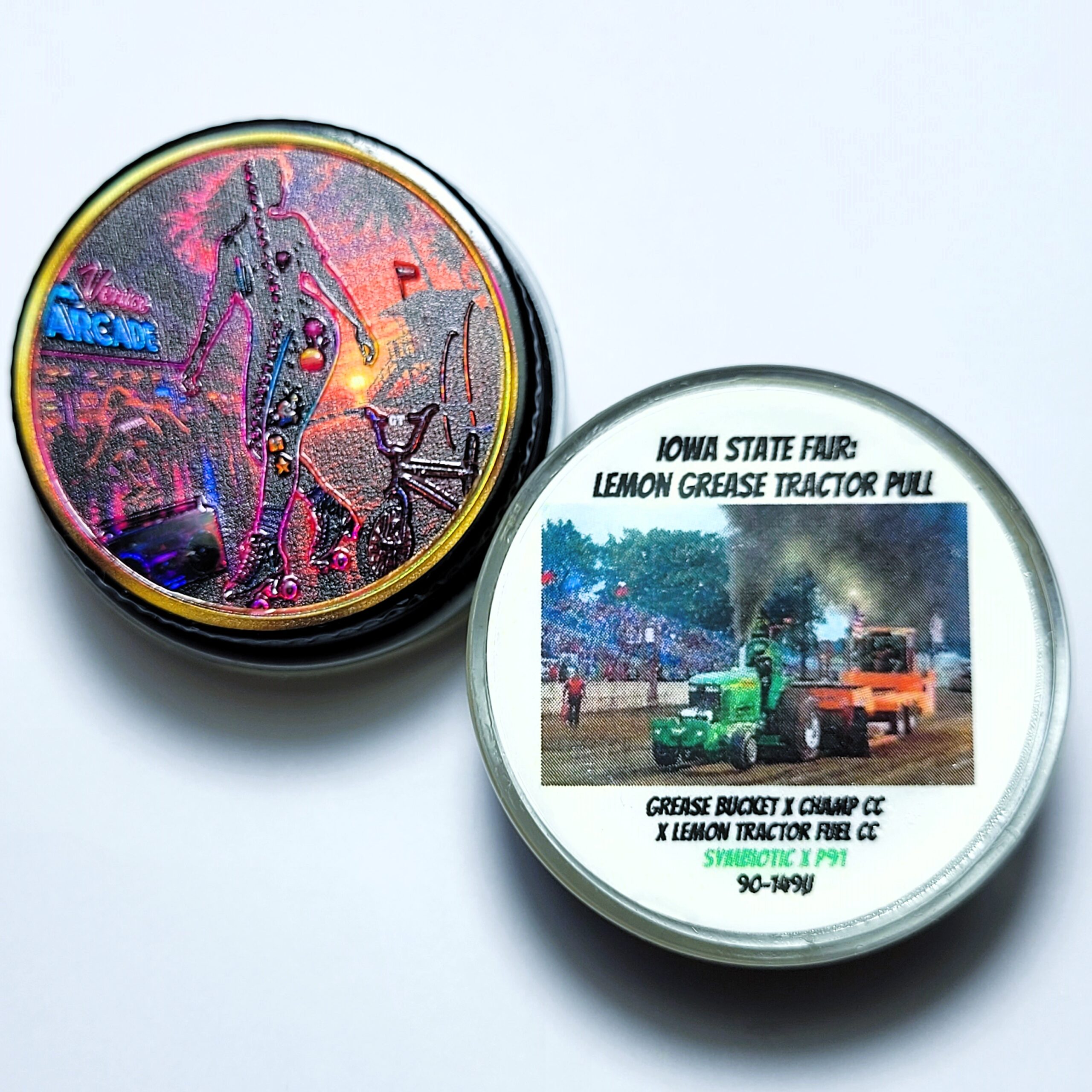 Real Cannabis Chris 'Iowa State Fair: Lemon Grease Tractor Pull' Cold Cure Live Rosin 90-149u